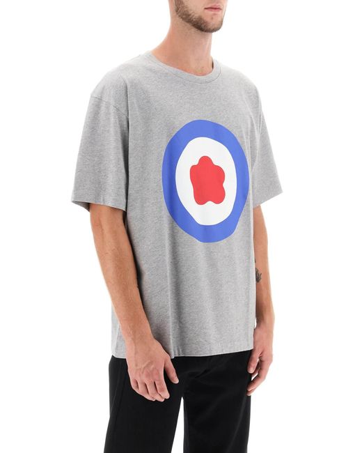 KENZO Übergroßes Ziel -T -Shirt in Gray für Herren