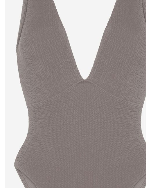 Sorbet Island Gray Ariel One Piece Swimsuit