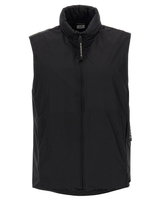 C P Company C.P. Firma 'The Metropolis Series' Weste in Black für Herren