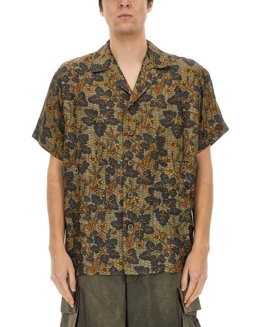 Uma Wang Green "Terry" Shirt