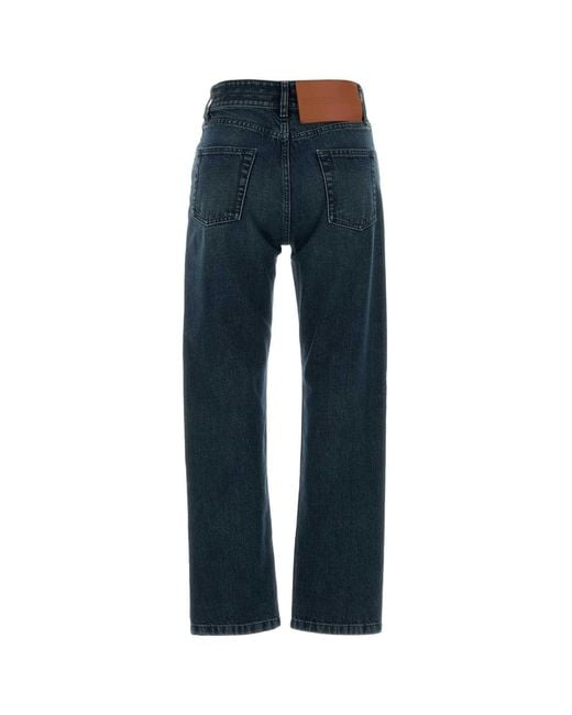 Jil Sander Blue Denim Jeans