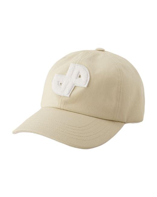Patou Natural Unisex JP Cap Baumwolle Beige