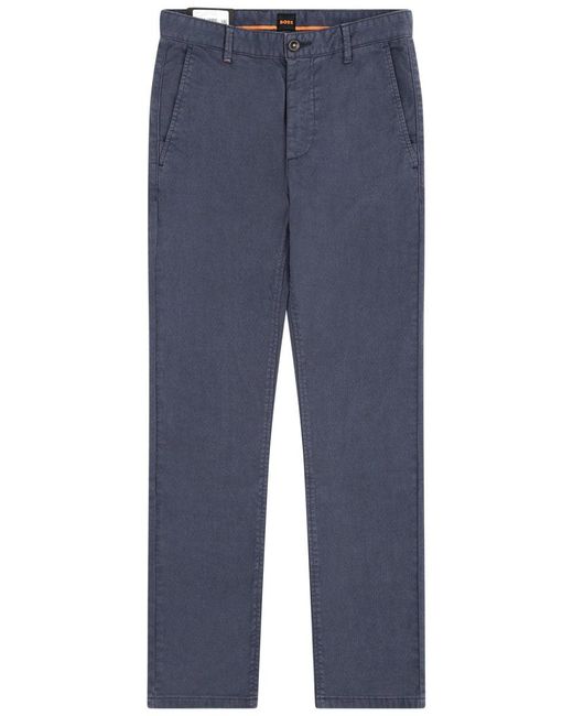 Boss Blue Chino Pants for men