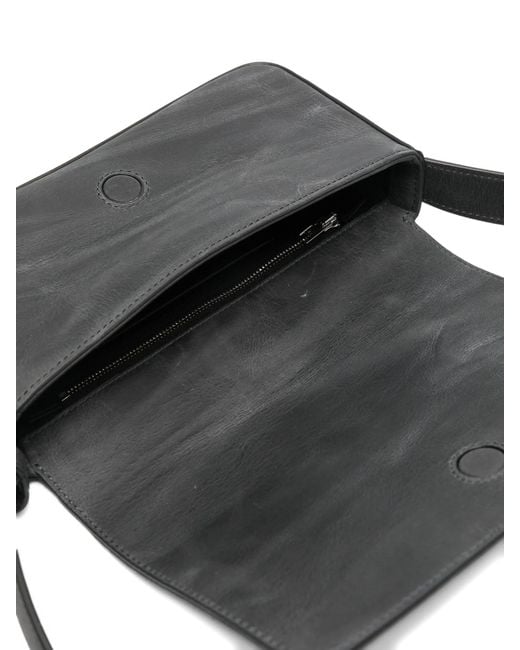 Alexander Wang Black Punch Flap Crossbody