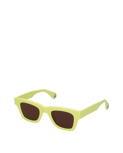 Jacquemus Yellow Acetate Sunglasses