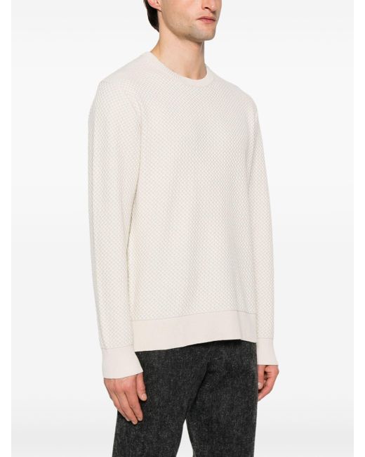 Suéter de algodón de Calvin Klein de color White