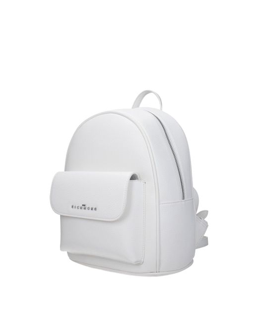 John Richmond White Zaini E Marsupi Donna Poliuretano Bianco/Bianco Ottico