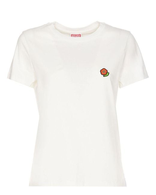 KENZO Pop T-Shirt in het White