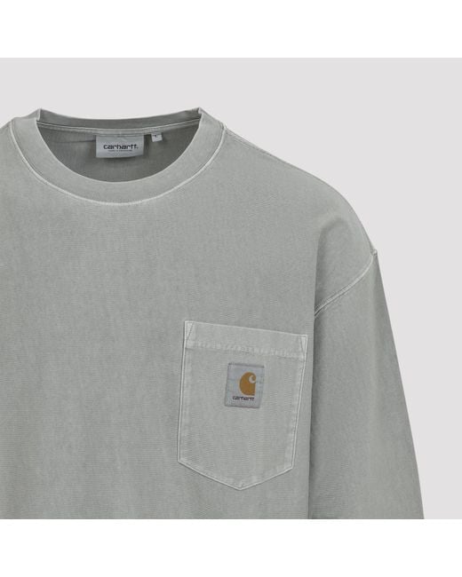Carhartt Gray Shady L/Loose Pocket T-Shirt