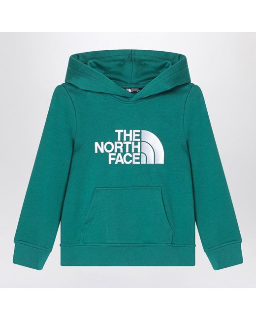 The North Face Green Hooded Sweatshirt