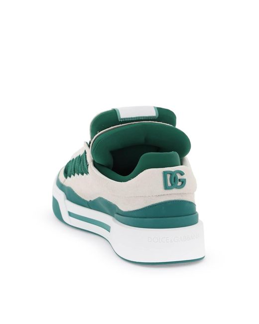 Dolce & Gabbana Mega Skate Sneakers in het Green voor heren