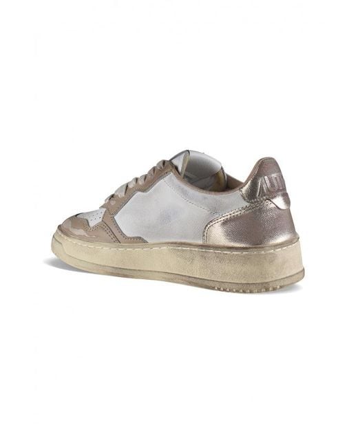 Autry White Super Vintage Sneakers