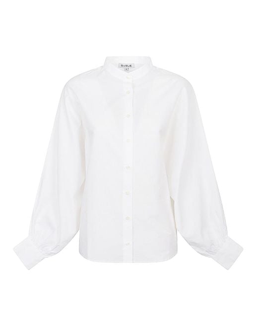 Antonia Cotton Shirt di SOSUE in White