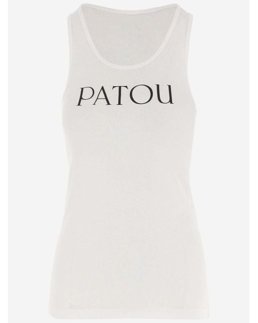 Patou White Tank Top