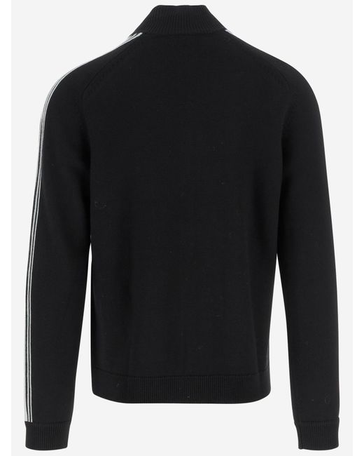 Sweat-shirt en laine Merino avec logo Casablanca pour homme en coloris Black