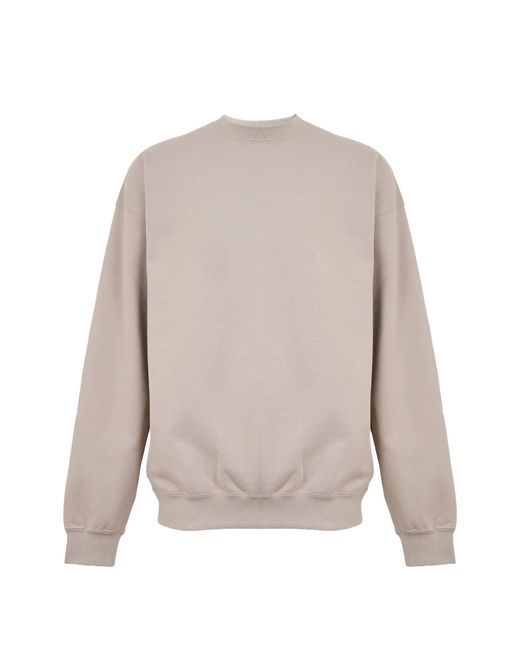 Y-3 White Fl Crew Mini Sweatshirt For