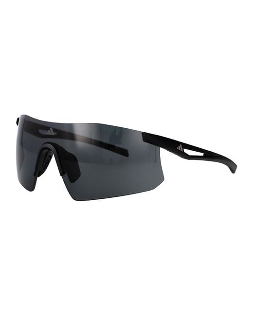 Adidas Blue Mask Sunglasses Sp0122 02 A