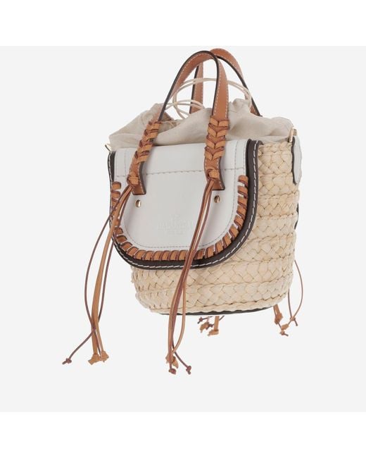 CUBA LAB Metallic Habanera Cuoieria Bag Marble