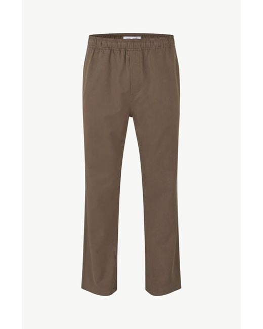 Samsøe & Samsøe Gray Trousers for men