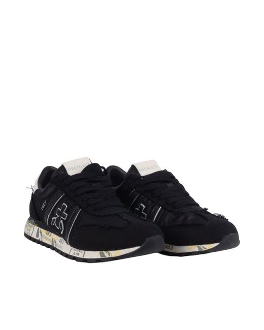 Premiata Black Sneakers Lucyd