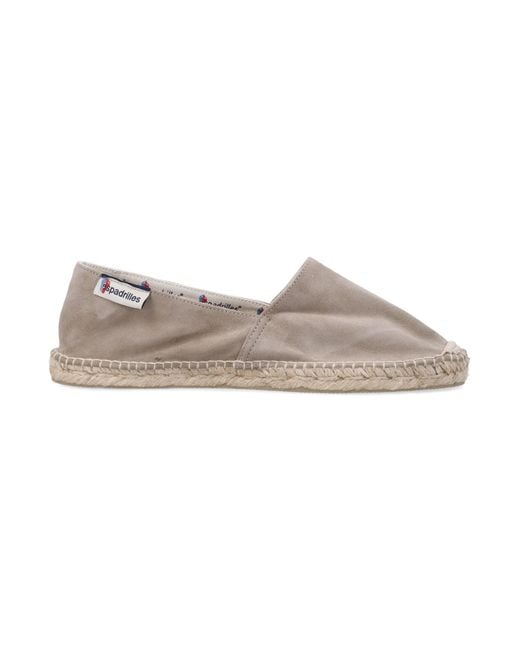 Espadrilles Gray Flat Shoes