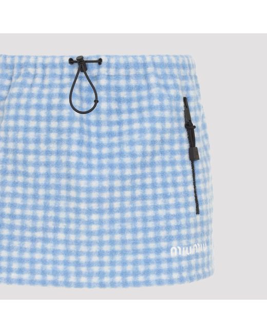 Miu Miu Teddyrok in het Blue