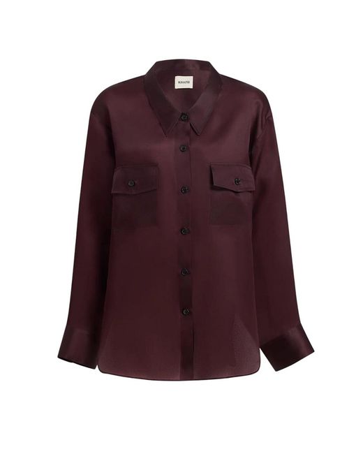 Khaite Matteo Top in het Purple