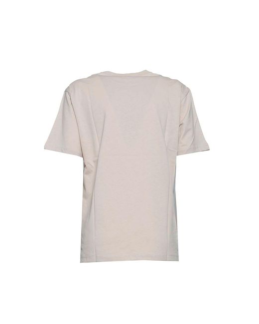 MSGM T-shirts En Polo's in het Gray