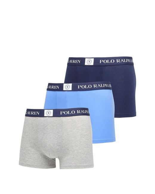 Polo Ralph Lauren Blue 3 Pack Trunk