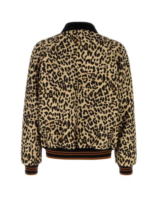 Valentino Garavani Black Printed Wool Bomber Jacket