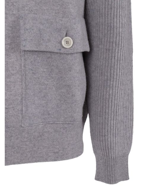 Lardini Gray Giubbino Double