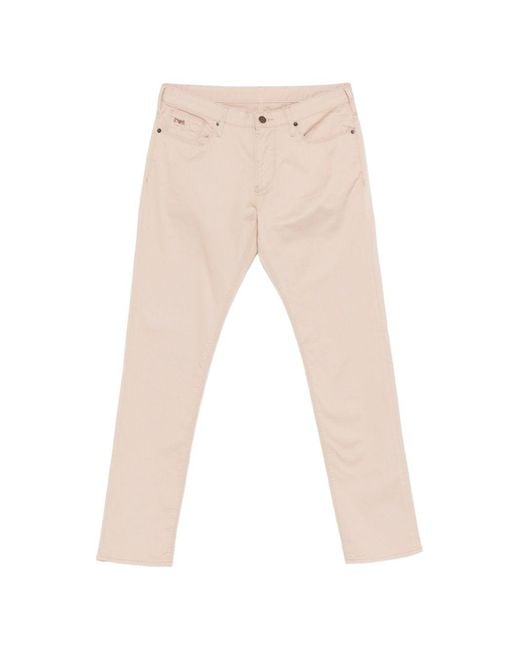 Emporio Armani Natural Denim Cotton Jeans for men