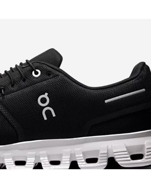 On Shoes Black Cloud 6 Sneakers
