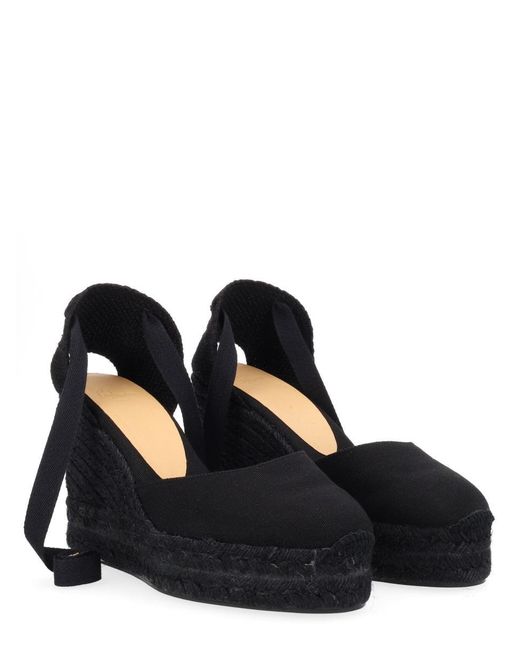Castaner Black Espadrille "Cute"