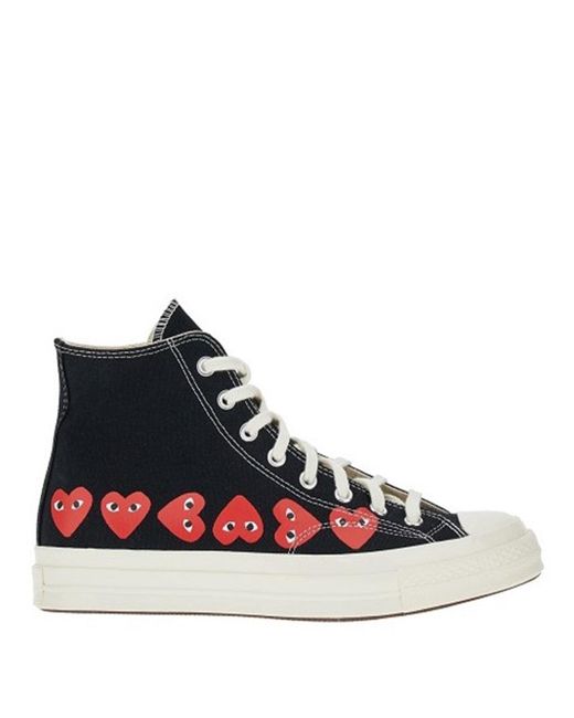 Sneakers alte Chuck 70 x Converse di COMME DES GARÇONS PLAY in White da Uomo