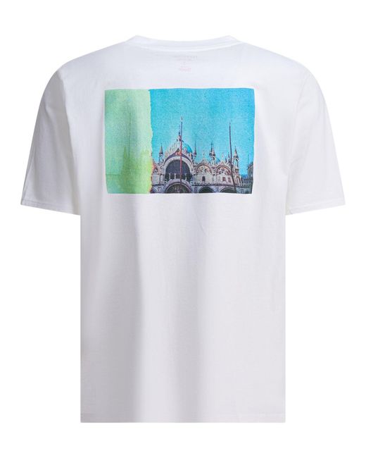 Nonnative White Cotton Crewneck T-Shirt T-Shirts for men
