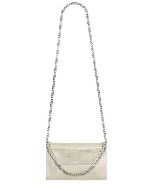 Stella McCartney Gray Polyester Shoulder Bag