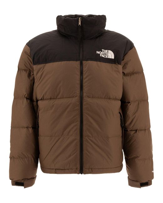 The North Face Brown Retro Nuptse 1996 Jackets for men