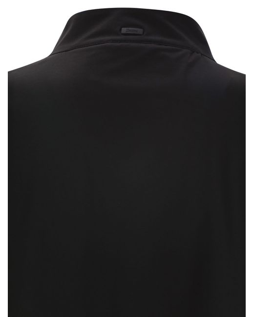 Herno Laminar Bomber Jacket Met Zip in het Black
