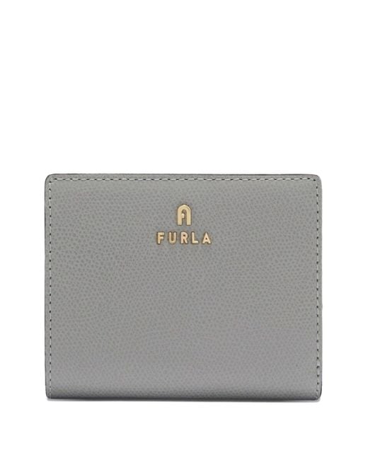 Furla Gray Camelia S Compact Wallet