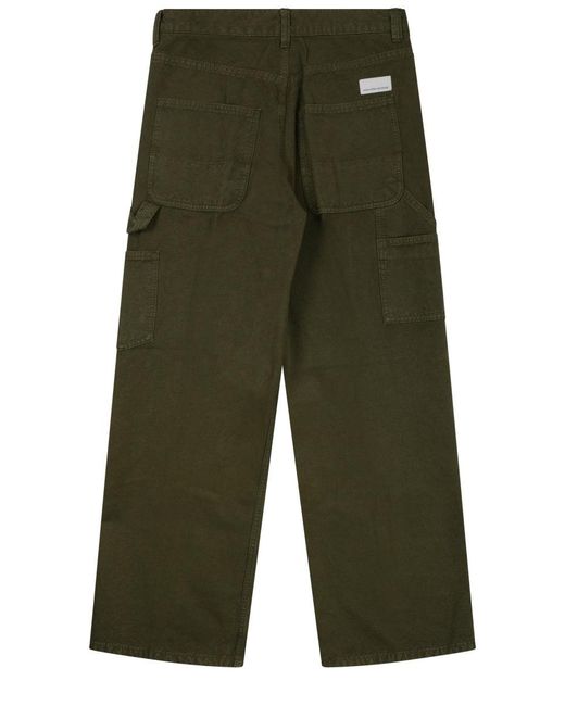 Nine:inthe:morning Green Casual Mini Trousers For for men