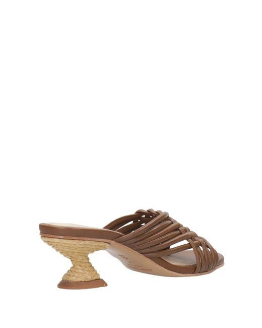 Paloma Barceló Brown Sandals