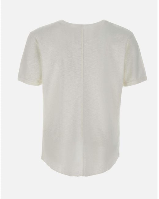 sunflower Zonnebloem jagger Wafel Wit Katoenen T -shirt in het White voor heren