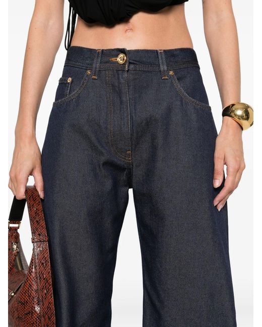 Boyfriend Jeans Versace de color Blue