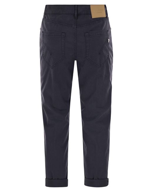 Dondup Blue Koons Loose Fitting Jeans