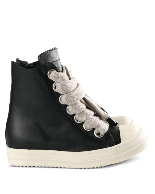 Rick Owens Black Low-Top Sneaker