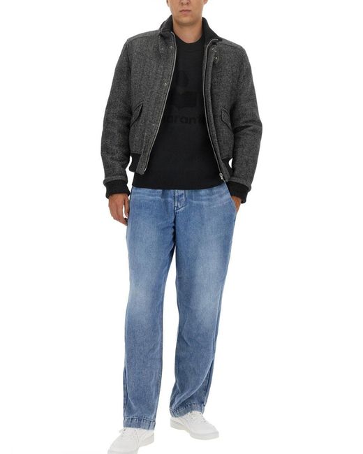 Isabel Marant Black Ayler Shirt for men