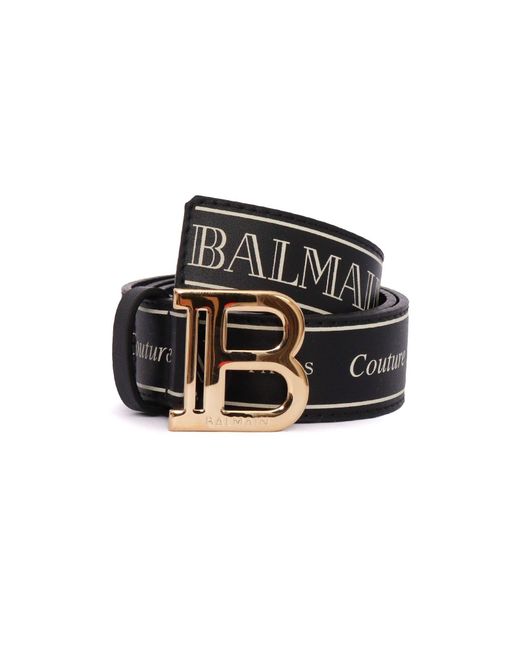Balmain Black Gürtel