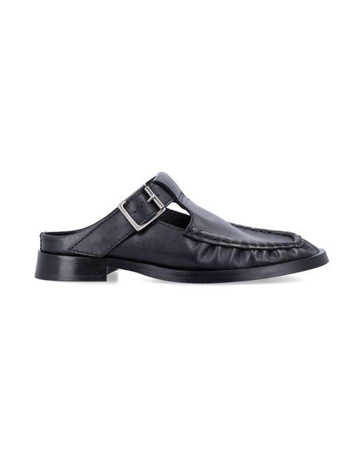 Miista Blue Flat Shoes
