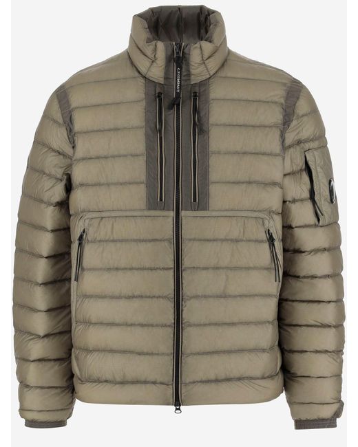 C P Company Dd Shell Bomber Jacket in het Green voor heren